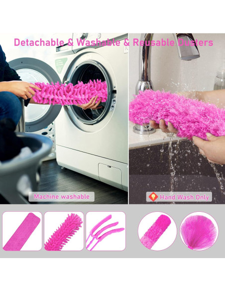 Kit de Limpieza ThinkLearn 14PCS con Polo Extensible 254cm