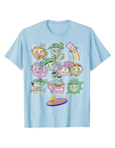 Camiseta Morph Nickelodeon Los Padrinos Mágicos Hombres