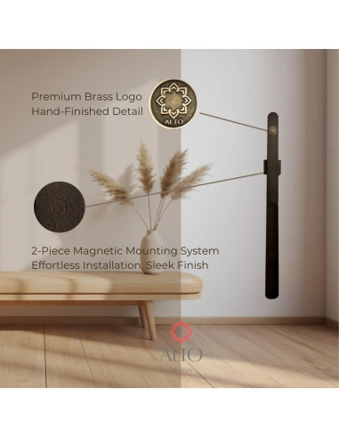 Cucharón de Zapatos ALTO de Madera de Haya 54.86 cm - Montaje en Pared