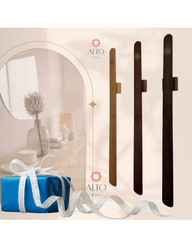 Cucharón de Zapatos ALTO de Madera de Haya 54.86 cm - Montaje en Pared