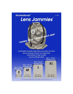 Bolsas de Microfibra Lens Jammies - Paquete Variado 4 Tamaños