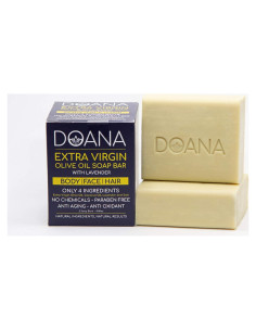 Jabón Artesanal de Aceite de Oliva y Lavanda 248g - Doana Organics