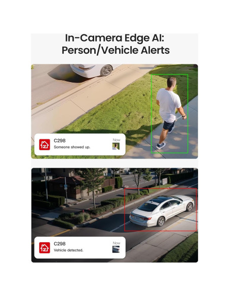 Cámara de Seguridad ZOSI C298 4MP Doble Lente WiFi 360