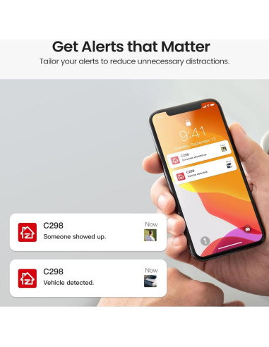 Cámara de Seguridad ZOSI C298 4MP Doble Lente WiFi 360