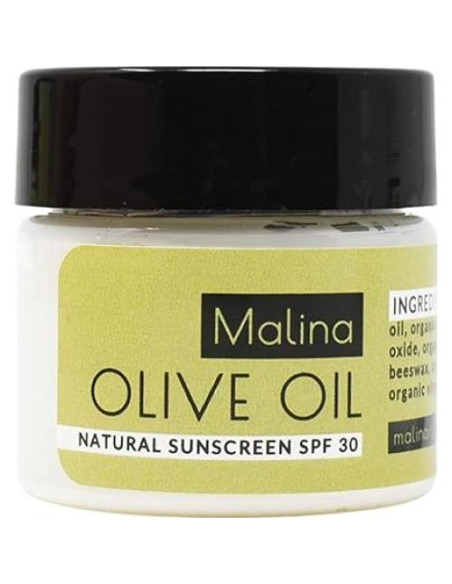 Aceite de Oliva Orgánico Malina Protector Solar SPF 30+ 14.79 ml