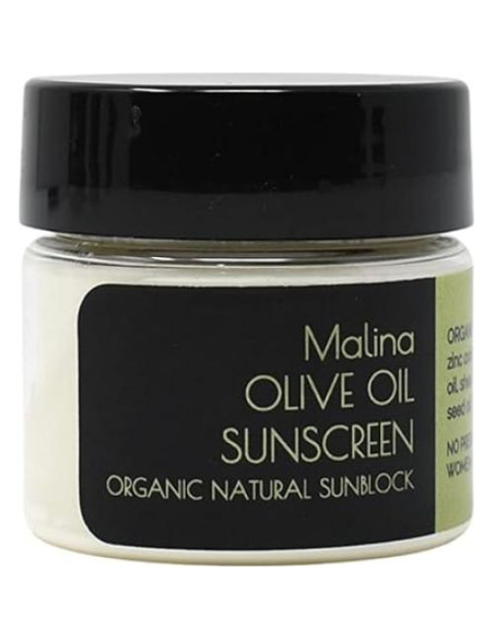 Aceite de Oliva Orgánico Malina Protector Solar SPF 30+ 14.79 ml