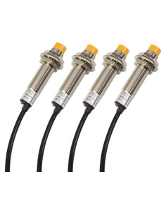 Sensores de Proximidad Inductivos GoHz M12 NPN NO 4mm 4Pcs