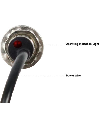 Sensores de Proximidad Inductivos GoHz M12 NPN NO 4mm 4Pcs