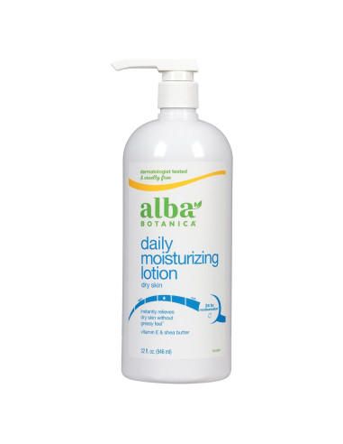 Loción Hidratante Alba Botanica 32 Oz Piel Seca Vitamina E