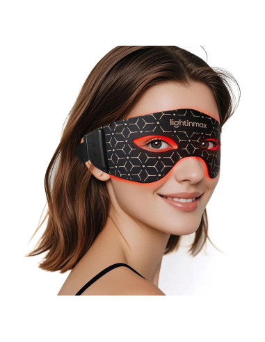 Máscara de Terapia de Luz Roja Lightinmax para Ojos - 5 Modos