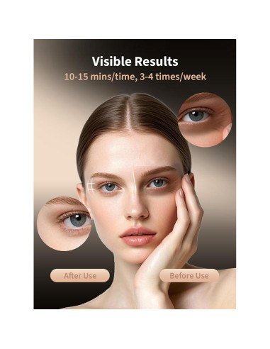 Máscara de Terapia de Luz Roja Lightinmax para Ojos - 5 Modos