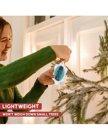 Adorno de Porcelana Copo de Nieve 7.62 cm 3dRose