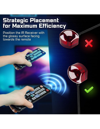 Cable Extensor de Control Remoto IR TNP 3.05m USB