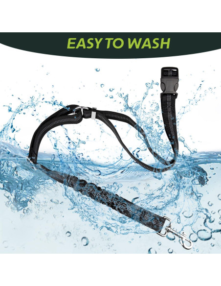 Correa de Seguridad para Perro Urgown para Carro de Golf Negra