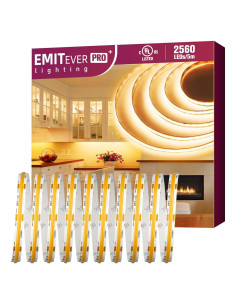 Cinta de Luz LED COB Dimmable EMITEVER 5m 2700K 156 LEDs/ft