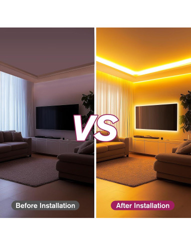 Cinta de Luz LED COB Dimmable EMITEVER 5m 2700K 156 LEDs/ft