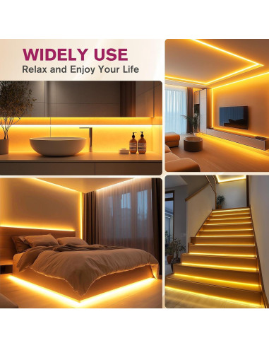 Cinta de Luz LED COB Dimmable EMITEVER 5m 2700K 156 LEDs/ft