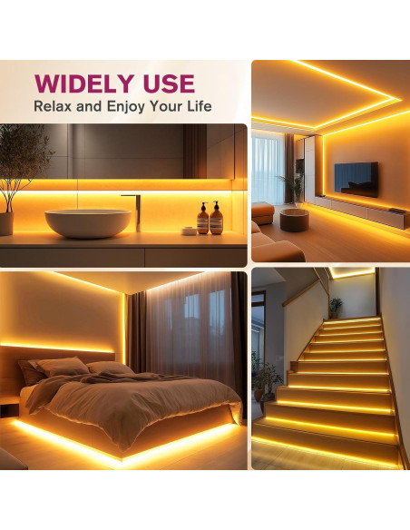 Cinta de Luz LED COB Dimmable EMITEVER 5m 2700K 156 LEDs/ft