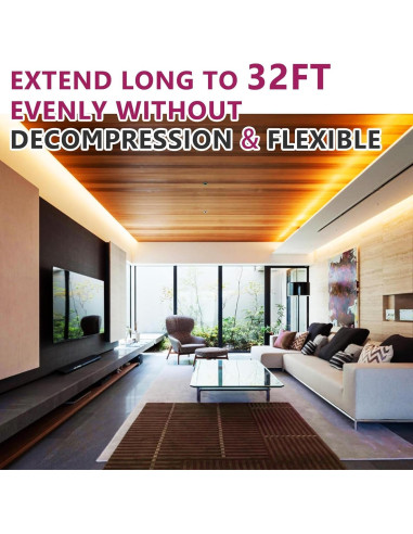 Cinta de Luz LED COB Dimmable EMITEVER 5m 2700K 156 LEDs/ft