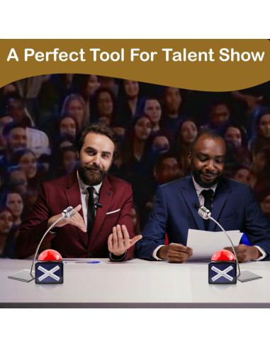 Zumbadores de Juego con Luces y Sonidos Yeffxior - Paquete de 2