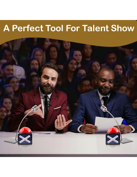 Zumbadores de Juego con Luces y Sonidos Yeffxior - Paquete de 2