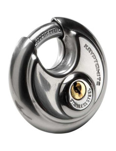 Candado con llave Kryptonite 70mm Acero Inoxidable Alta Seguridad 2