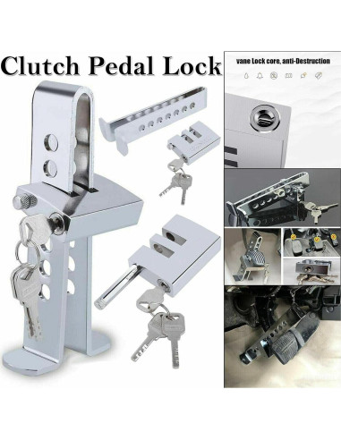 Cerradura de Embrague Antirrobo Vechkom de Acero Inoxidable