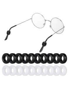 10 Pares de Almohadillas de Silicona para Gafas Artibetter