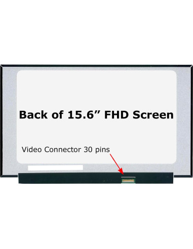 Pantalla LCD LED 15.6" FHD 1920x1080 Mate SCREENARAMA