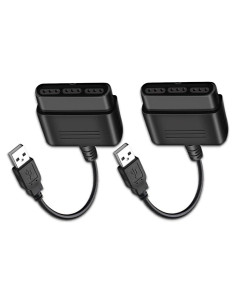 Adaptador Convertidor PS2 a USB Vienon - Paquete de 2