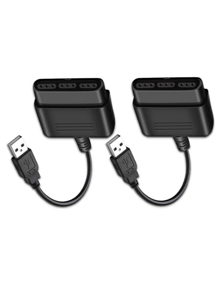 Adaptador Convertidor PS2 a USB Vienon - Paquete de 2