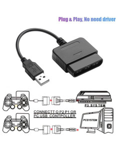 Adaptador Convertidor PS2 a USB Vienon - Paquete de 2 2