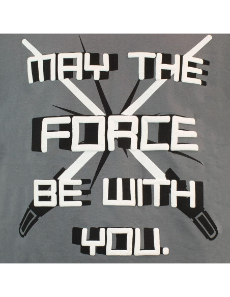 Pijamas para Hombre Star Wars - Sable de Luz - Negro