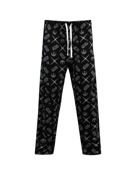 Pijamas para Hombre Star Wars - Sable de Luz - Negro