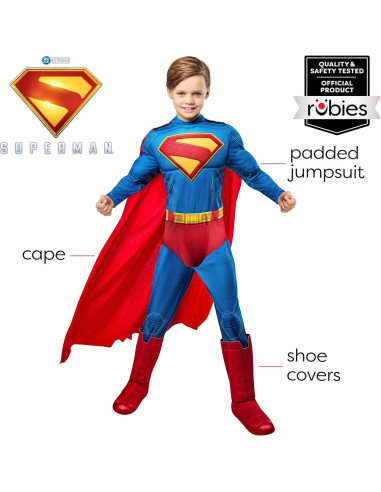 Disfraz de Superman Rubies 2025 para Niños Talla 4/5