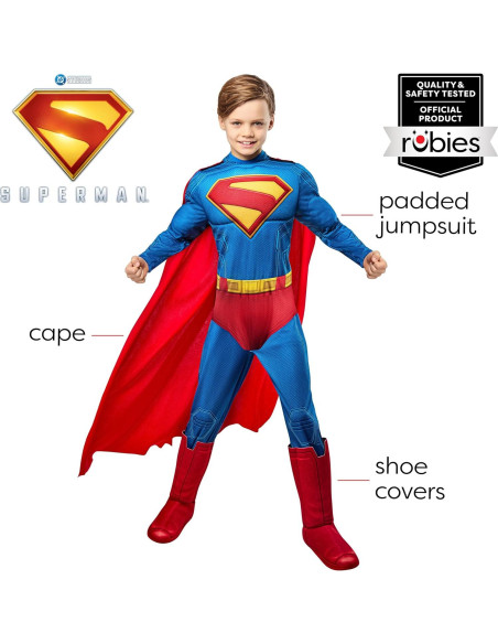 Disfraz de Superman Rubies 2025 para Niños Talla 4/5