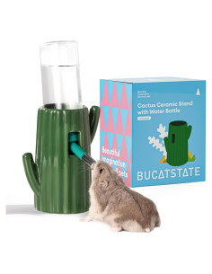 Botella de Agua Cerámica BUCATSTATE 120ml para Hámster Verde