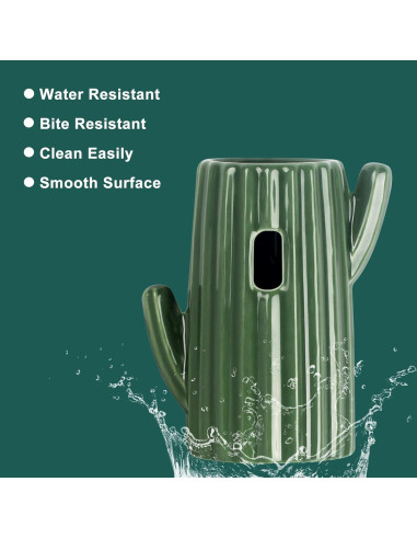 Botella de Agua Cerámica BUCATSTATE 120ml para Hámster Verde