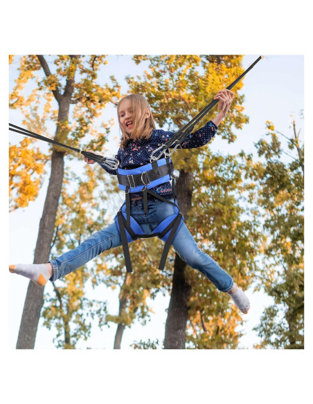 Columpio Bungee para Niños RIIFRILY - Azul, 1.36 kg