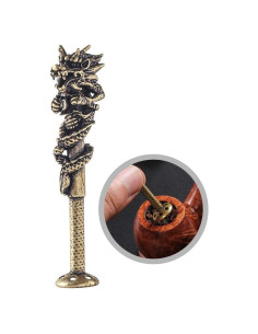 Aplastador de Pipa de Tabaco Tom's Wheezes Retro 76x14mm