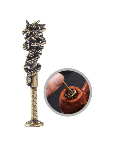 Aplastador de Pipa de Tabaco Tom's Wheezes Retro 76x14mm