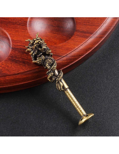 Aplastador de Pipa de Tabaco Tom's Wheezes Retro 76x14mm