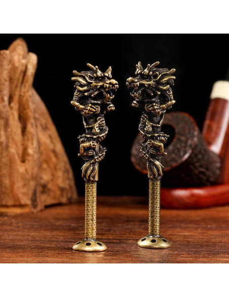 Aplastador de Pipa de Tabaco Tom's Wheezes Retro 76x14mm