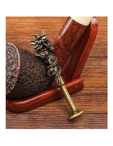 Aplastador de Pipa de Tabaco Tom's Wheezes Retro 76x14mm