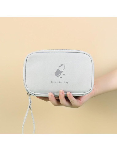 Bolsa de Primeros Auxilios Vacía YSGSMOM Gris 17x11x6cm