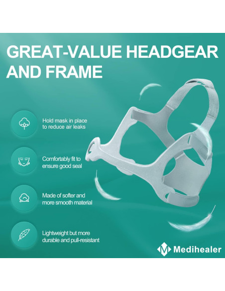 Conjunto Arnés y Marco CPAP Medihealer - Reemplazo Ajustable