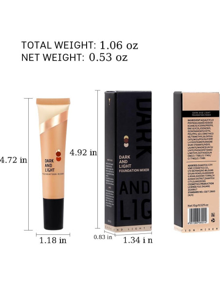 KISSIO Mezclador de Base 30 g - Gotas Correctoras Caramelo