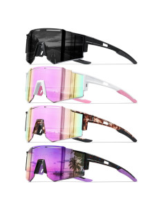 Gafas de Sol Deportivas Polarizadas DioKiw 4 Pack Hombres