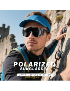 Gafas de Sol Deportivas Polarizadas DioKiw 4 Pack Hombres 2