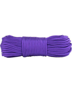 Cuerda Paracord Planet 15m Nylon 250kg Resistencia UV Púrpura 2